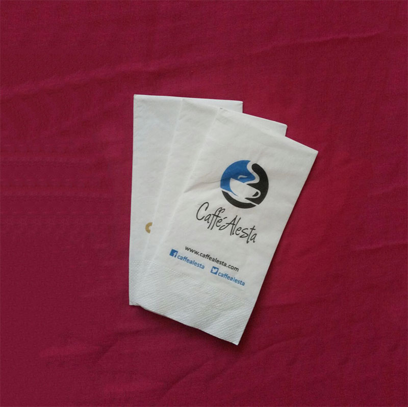 Baskılı Peçete 33x33 1/8 Katlama
